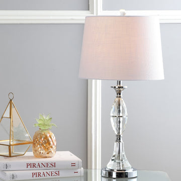 Reid 25.5" Crystal LED Table Lamp - JONATHAN Y